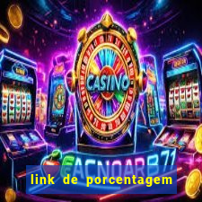 link de porcentagem dos slots pg